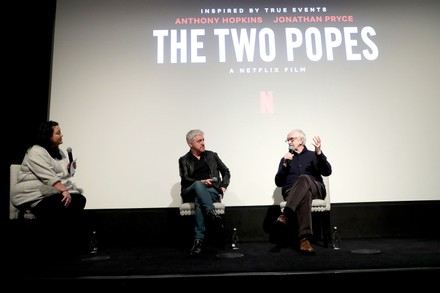 The New York tastemaker for "The Two Popes" hosted by Netflix, USA - 09 Dec 2019