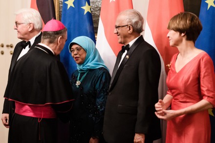 Singapore President Halimah Yacob visits Berlin, Germany - 10 Dec 2019