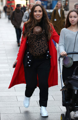 Myleene Klass out and about, London, UK - 11 Dec 2019