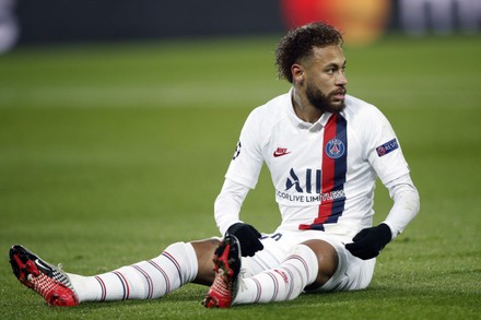 Paris Saint Germains Neymar Reacts After Editorial Stock Photo - Stock  Image