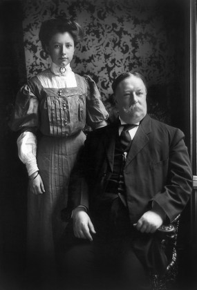 William Howard Taft His Daughter Helen Editorial Stock Photo - Stock ...