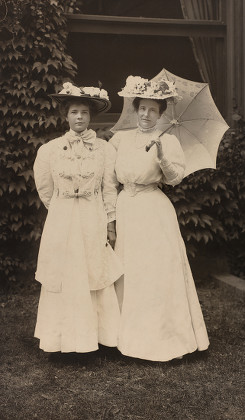First Lady Edith Roosevelt Daughter Ethel Editorial Stock Photo - Stock ...