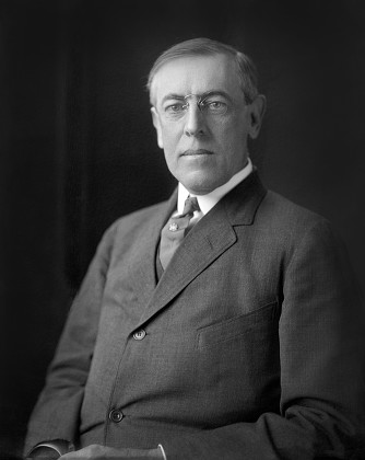 Woodrow Wilson 18561924 28th President United Editorial Stock Photo ...