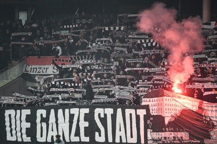 LASK Vs Sporting CP, Linz, Austria - 12 Dec 2019 Stock Pictures ...