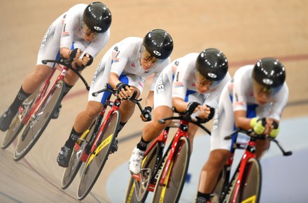 South Korean Womens Team Pursuit Squad Editorial Stock Photo