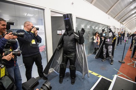 Count Binface Right Gestures Lord Buckethead Editorial Stock Photo 