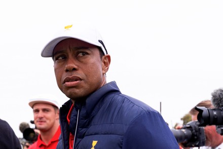 Tiger Woods Team Usa Looks On Editorial Stock Photo - Stock Image ...