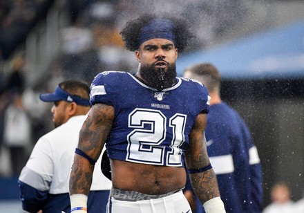 Dallas Cowboys Running Back Ezekiel Elliott Editorial Stock Photo