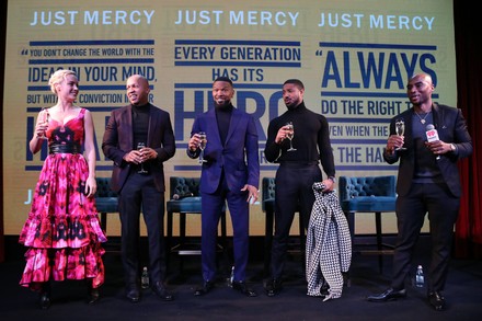 A Celebration for "Just Mercy" with a Conversation with the Cast and Writer Bryan Stevenson, New York, USA - 15 Dec 2019