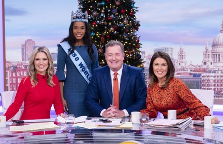 'Good Morning Britain' TV show, London, UK - 16 Dec 2019