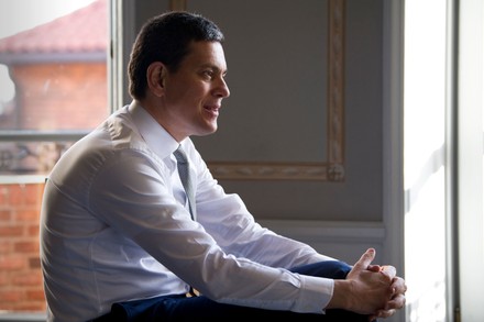David Miliband visit to Stockholm, Sweden - 04 Nov 2019