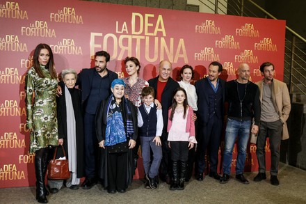 Photocall 'La Dea Fortuna' in Rome, Roma, Italy - 17 Dec 2019