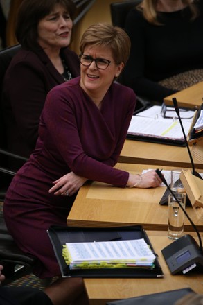 Scottish Parliament First Minister's Questions, The Scottish Parliament, Edinburgh, Scotland, UK - 19 Dec 2019