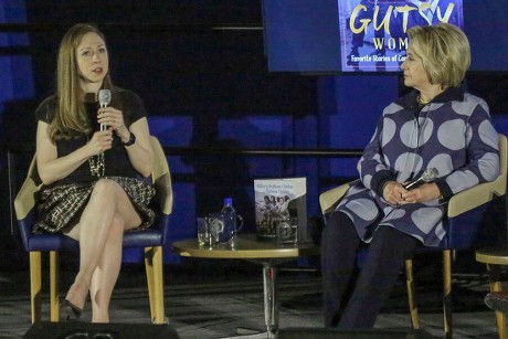 'The Book of Gutsy Women' talk, Pace University, New York, USA - 18 Dec 2019