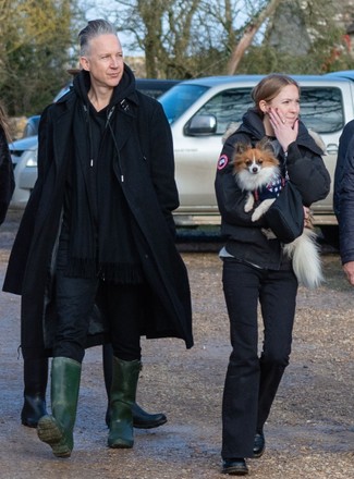 Kate Moss Christmas lunch, Cotswolds, UK - 23 Dec 2019