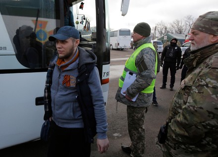 Ukraine And Pro-Russian Separatists Swap Prisoners, Horlivka - 29 Dec ...