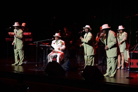 The Chi-Lites in concert at The Broward Center, Fort Lauderdale, USA - 28 Dec 2019