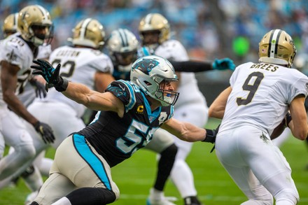 NFL New Orleans Saints Vs Carolina Panthers Editorial Stock Photo