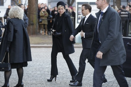 Ari Behn funeral, Oslo, Norway - 03 Jan 2020