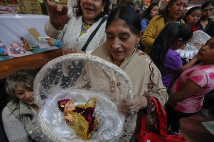 Bolivians Take Baby Doll Symbolizing Jesus Editorial Stock Photo ...