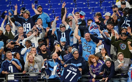 Photos: Titans fans take over M&T Bank Stadium in AFC Divisional Playoff  game