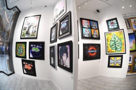 'Rick Allen: Legend and Dreams' Exhibition, Wentworth Gallery, Hollywood, USA - 09 Jan 2020