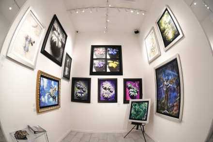 'Rick Allen: Legend and Dreams' Exhibition, Wentworth Gallery, Hollywood, USA - 09 Jan 2020