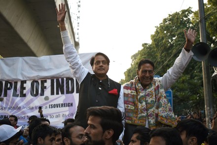 CAA and NRC protest, Delhi, New Delhi, India - 12 Jan 2020