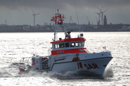 German sea rescuers saved 350 lives in 2019, Cuxhaven, Germany - 14 Jan 2020