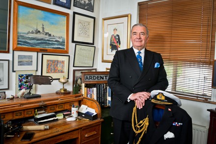 Admiral Lord West photoshoot, UK - 02 May 2019