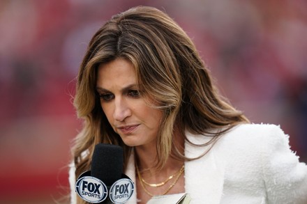 Fox Sports Erin Andrews Who Hosts Editorial Stock Photo - Stock Image