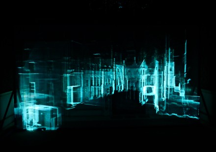 Heinrich & Palmer 'Casting Light' art installation, Hampshire, UK - 15 Jan 2020