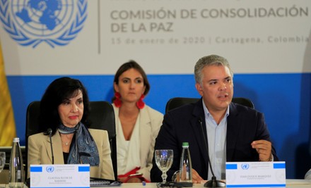 Meeting of the UN Peacebuilding Commission, Cartagena, Colombia - 15 Jan 2020