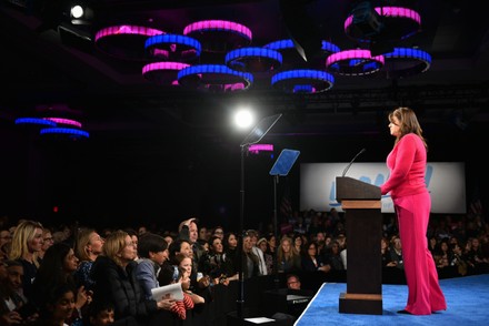 Mike Bloomberg 'Women for Mike' movement kickoff event, US Presidential Election Campaigning, Sheraton Hotel, New York - 15 Jan 2020