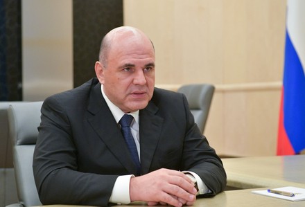 Mikhail Mishustin, Moscow, Russian Federation - 17 Jan 2020