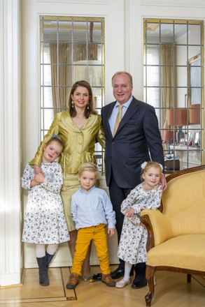 Prince Carlos de Bourbon family Christmas card photo session, The Hague, The Netherlands - 03 Nov 2019