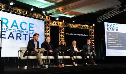 'Race to the center of the Earth' TV show, National Geographic, TCA Winter Press Tour, Panels, Los Angeles, USA - 17 Jan 2020