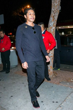 B Howard out and about, Los Angeles, USA - 20 Jan 2020