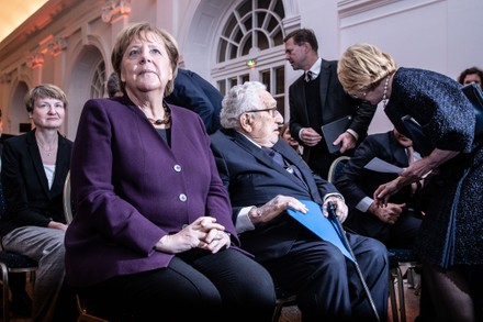 Henry Kissinger Prize awarded to Chancellor Merkel, Berlin, Germany - 21 Jan 2020