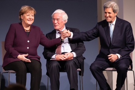 Henry Kissinger Prize awarded to Chancellor Merkel, Berlin, Germany - 21 Jan 2020