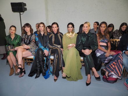 Elie Saab show, Front Row, Spring Summer 2020, Haute Couture Fashion Week, Paris, France - 22 Jan 2020