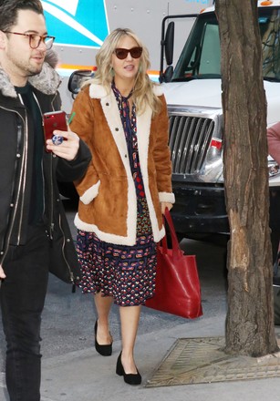 Abby Elliott out and about, New York, USA - 22 Jan 2020