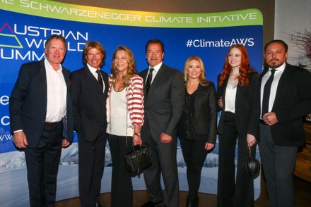 Schwarzenegger Climate Initiative charity dinner, Reith, Austria - 23 Jan 2020