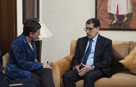 Spanish Foreign Minister Arancha Gonzalez visits Morocco, Rabat - 24 Jan 2020