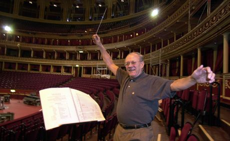 Humphrey Burton The Former Head Of Music And Arts At The Bbc Fulfilling A Dream And Hiring Out The Albert Hall Where He Will Conduct Verdi's Requiem