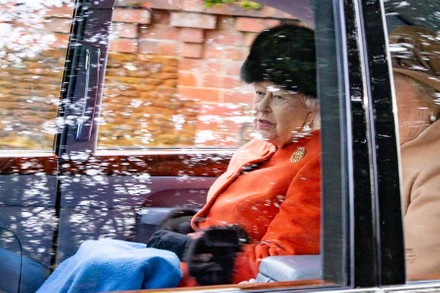 Queen Elizabeth II attends church service, Sandringham, Norfolk, UK - 26 Jan 2020