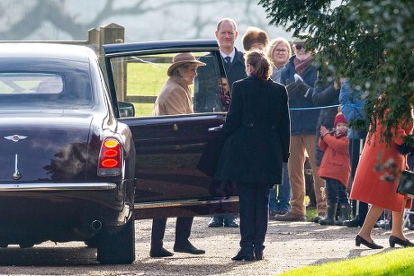 Queen Elizabeth II attends church service, Sandringham, Norfolk, UK - 26 Jan 2020