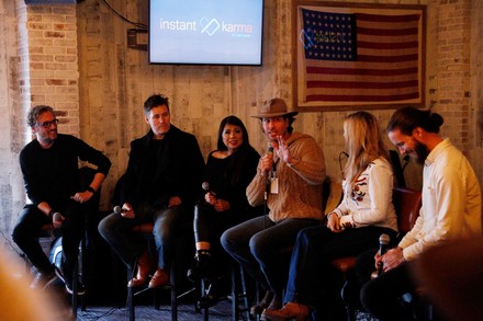 'Instant Karma Panel Discussion' event, The Cabin, Sundance Film Festival, Park City, USA - 25 Jan 2020