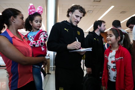 The Penarol of Forlan returns to Uruguay after a mini-tour for official presentation, Montevideo, Spain - 27 Jan 2020