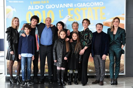 'Odio l'estate' film photocall, Rome, Italy - 27 Jan 2020